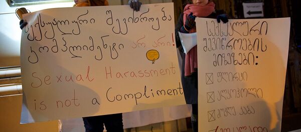 ქალთა უფლებების დასაცავად გამართული აქცია ქალთა უფლებების დასაცავად გამართული აქცია - Sputnik საქართველო