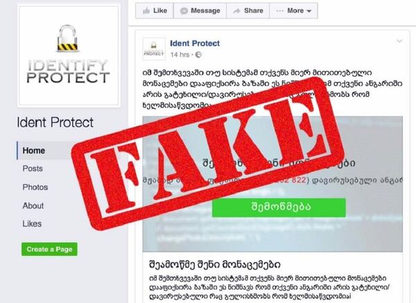 Подозрительная веб-страница в интернете - Sputnik Грузия