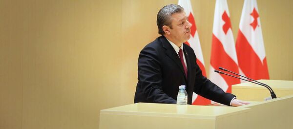 Премьер-министр Грузии Георгий Квирикашвили Премьер-министр Грузии Георгий Квирикашвили - Sputnik Грузия