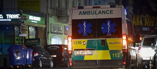 Бригада Скорой медицинской помощи едет по вызову - Sputnik Грузия
