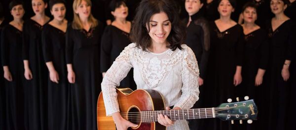 Кети Мелуа и женский хор из Гори - Sputnik Грузия