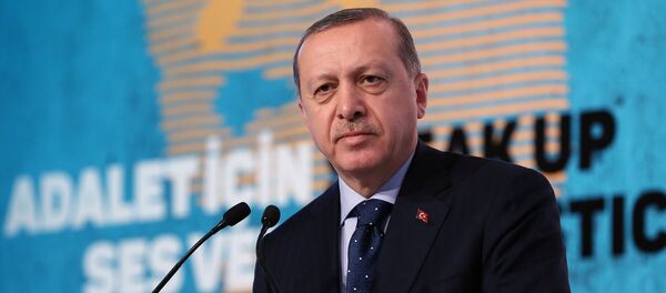 Президент Турции Реджеп Тайип Эрдоган выступает на конференции в Стамбуле - Sputnik Грузия