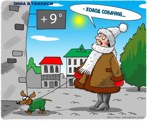 Зима в Тбилиси Зима в Тбилиси - Sputnik Грузия