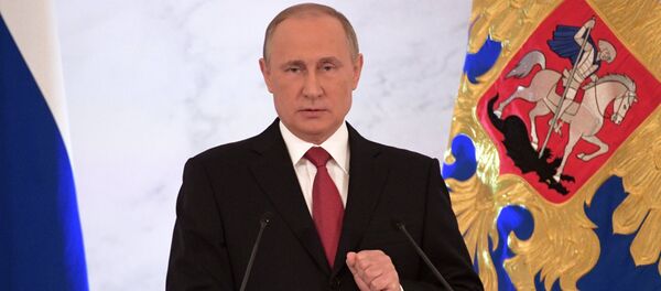 Ежегодное послание президента РФ В. Путина Федеральному Собранию - Sputnik Грузия