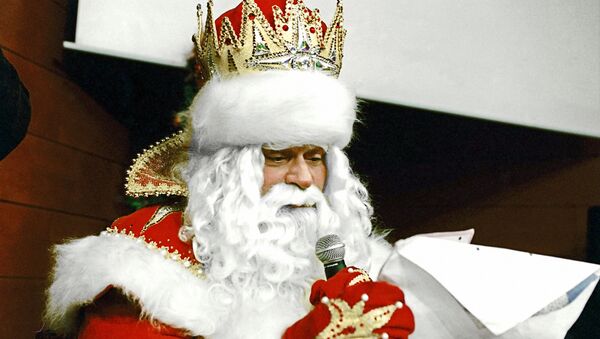 Дед Мороз из Великого Устюга читает письма - Sputnik Грузия