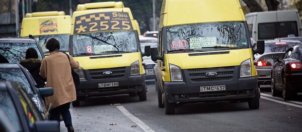 სამარშრუტო ტაქსები სამარშრუტო ტაქსები - Sputnik საქართველო