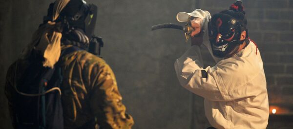 Съемки первого интерактивного российского боевика Разоблачение (Uncovered) в Казани Съемки первого интерактивного российского боевика Разоблачение (Uncovered) в Казани - Sputnik Грузия