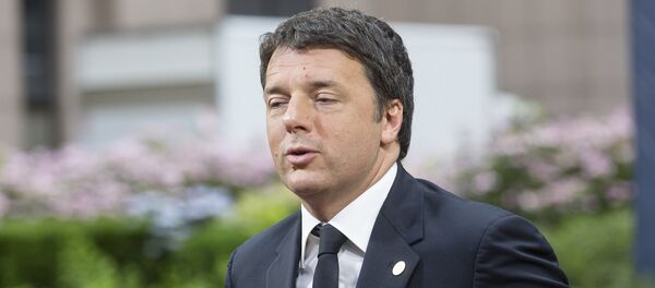 Итальянский премьер-министр Маттео Ренци - Sputnik Грузия