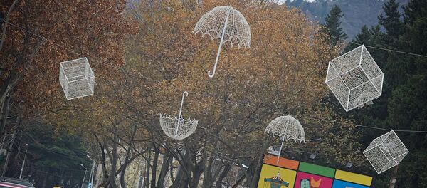 საახალწლოდ მორთული თბილისის ქუჩები საახალწლოდ მორთული თბილისის ქუჩები - Sputnik საქართველო