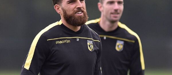 საქართველოს საფეხბურთო ნაკრებისა და კლუბ ვიტესის მცველი გურამ კაშია საქართველოს საფეხბურთო ნაკრებისა და კლუბ ვიტესის მცველი გურამ კაშია - Sputnik საქართველო