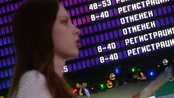 Задержка авиарейсов в аэропорту Шереметьево - Sputnik Грузия
