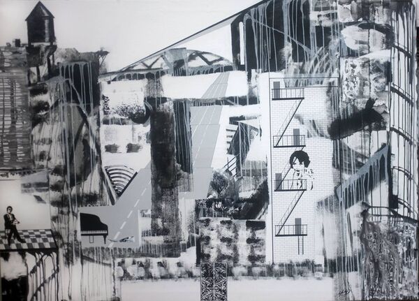 Картина NYC Коки Цхведиани  - Sputnik Грузия