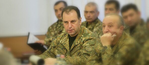 Министр обороны Армении Виген Саргсян - Sputnik Грузия