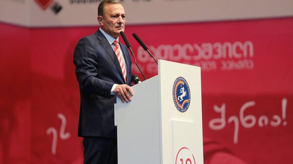 Лидер Лейбористской партии Грузии Шалва Нателашвили - Sputnik Грузия