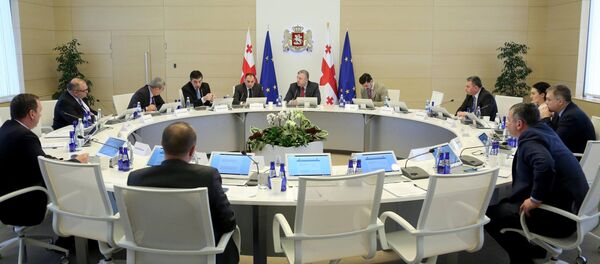 Заседание правительства Грузии Заседание правительства Грузии - Sputnik Грузия