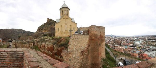 Церковь святого Николая в крепости Нарикала в Тбилиси - Sputnik Грузия