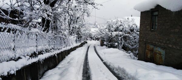 თოვლი ხულოში თოვლი ხულოში - Sputnik საქართველო