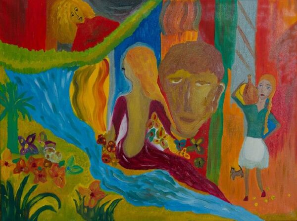 ლიკა ზენდერის ნახატი ლიკა ზენდერის ნახატი - Sputnik საქართველო