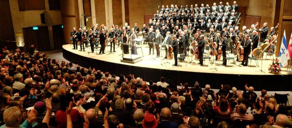 შოთა რუსთაველის 850 წლის იუბილისადმი მიძღვნილი გრანდიოზული კონცერტი ისრაელში - Sputnik საქართველო