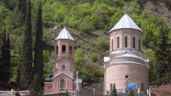Церковь Святого Давида Мамадавити в столице Грузии - Sputnik Грузия
