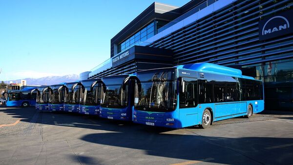 ლურჯი ავტობუსები - Sputnik საქართველო