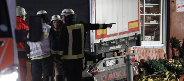 ბერლინში ტერაქტი მოხდა - Sputnik საქართველო