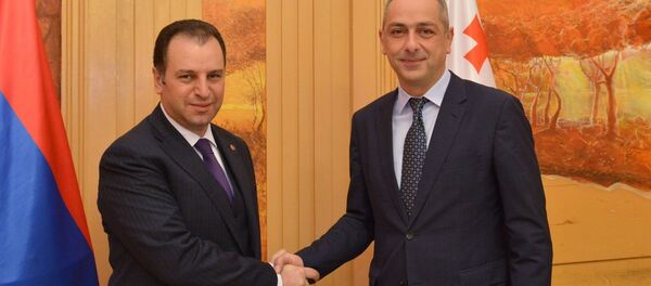 Ираклий Сесиашвили и Виген Саркисян - Sputnik Грузия