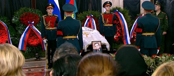 В Москве простились с послом России в Турции Андреем Карловым В Москве простились с послом России в Турции Андреем Карловым - Sputnik Грузия