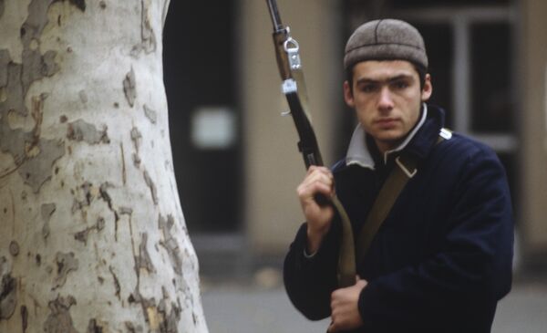 Лица войны. Тбилиси, 1991 год - Sputnik Грузия