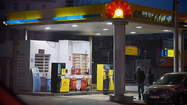 Одна из бензозаправочных станций в столице Грузии - Sputnik Грузия