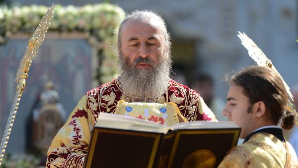 Интронизация нового предстоятеля Украинской православной церкви Московского патриархата - Sputnik Грузия