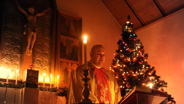 Празднование католического Рождества в регионах России - Sputnik Грузия