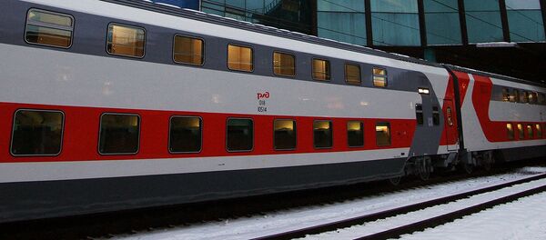 Новый двухэтажный поезд № 49/50 Самара-Москва - Sputnik Грузия