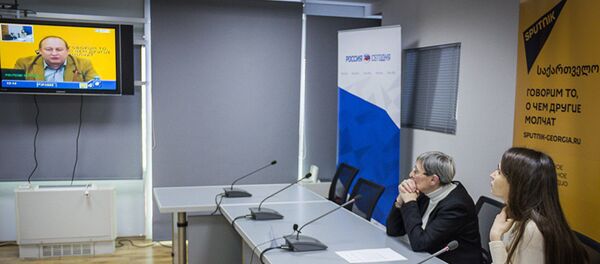 ვიდეოხიდი მინსკი-თბილისი-კიშინიოვი 2016 წლის შეჯამებასთან დაკავშირებით ვიდეოხიდი მინსკი-თბილისი-კიშინიოვი 2016 წლის შეჯამებასთან დაკავშირებით - Sputnik საქართველო