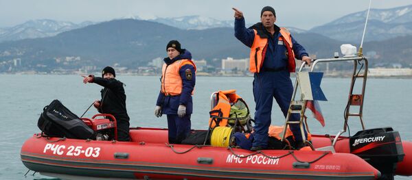 Поисково-спасательная операция на месте крушения самолета Ту-154 - Sputnik Грузия