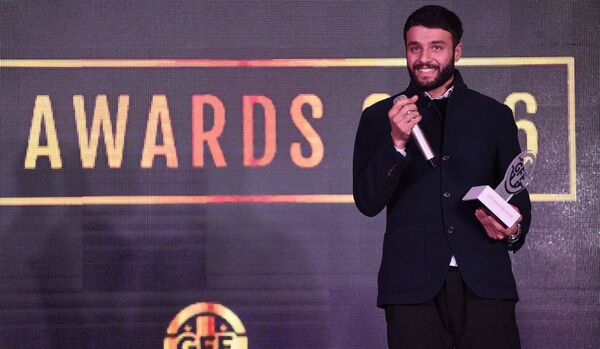 Торнике Окриашвили получил награду Лучший футболист Грузии 2016 - Sputnik Грузия