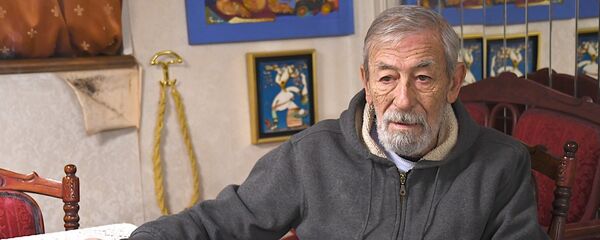 Известный артист и певец Вахтанг (Буба) Кикабидзе - Sputnik Грузия