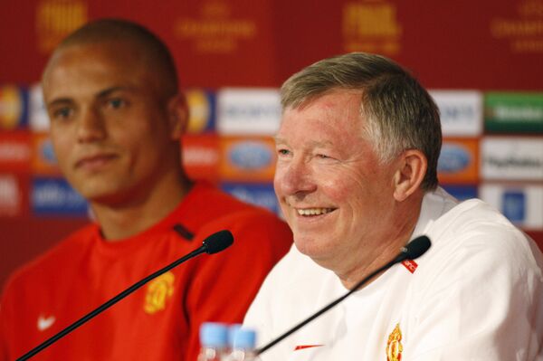 საფეხბურთო კლუბ მანჩესტერ იუნაიტედის ყოფილი მთავარი მწვრთნელი ალექს ფერგიუსონი - Sputnik საქართველო