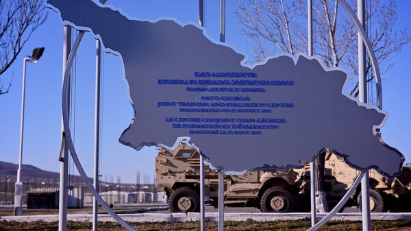 Учебный центр Грузия-НАТО на территории военной базы в Крцаниси - Sputnik საქართველო