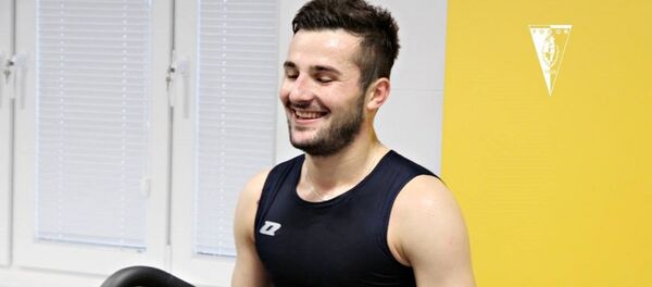 Полузащитник сборной Грузии по футболу Мате Цинцадзе - Sputnik Грузия