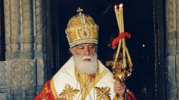 Католикос-Патриарх Всея Грузии Илия Второй, фото из архива - Sputnik Грузия