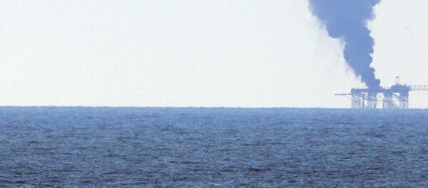 აფეთქება ნავთობის პლატფორმაზე - Sputnik საქართველო