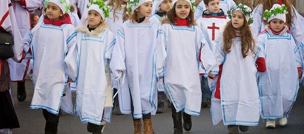 ალილოს მსვლელობის მონაწილეები ალილოს მსვლელობის მონაწილეები - Sputnik საქართველო