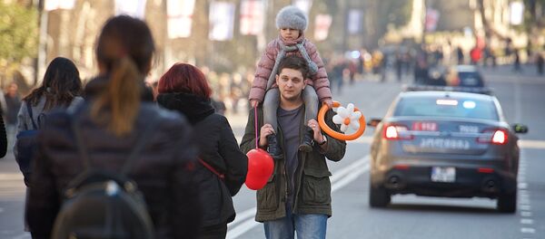 რუსთაველის გამზირი რუსთაველის გამზირი - Sputnik საქართველო