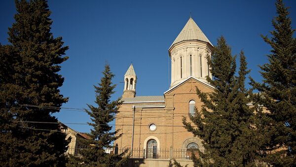 Армянская церковь Нор Эчмиадзин в районе Авлабари - Sputnik Грузия