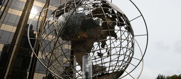 გლობუსი ნიუ-იორკში გლობუსი ნიუ-იორკში - Sputnik საქართველო