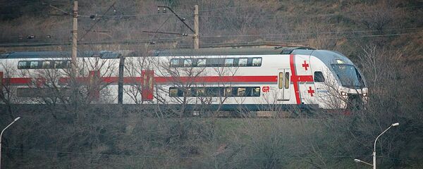 Двухэтажный пассажирский поезд Тбилиси - Батуми - Sputnik Грузия