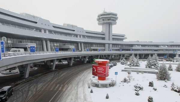 Работа национального аэропорта Минска - Sputnik Грузия