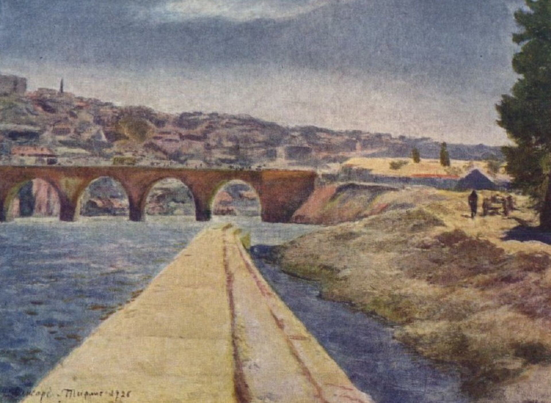 Картина Евгения Лансере Тбилиси. Мост, 1928 - Sputnik Грузия, 1920, 01.10.2022