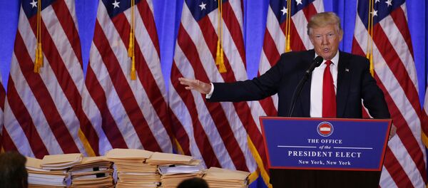 Президент США Дональд Трамп - Sputnik Грузия